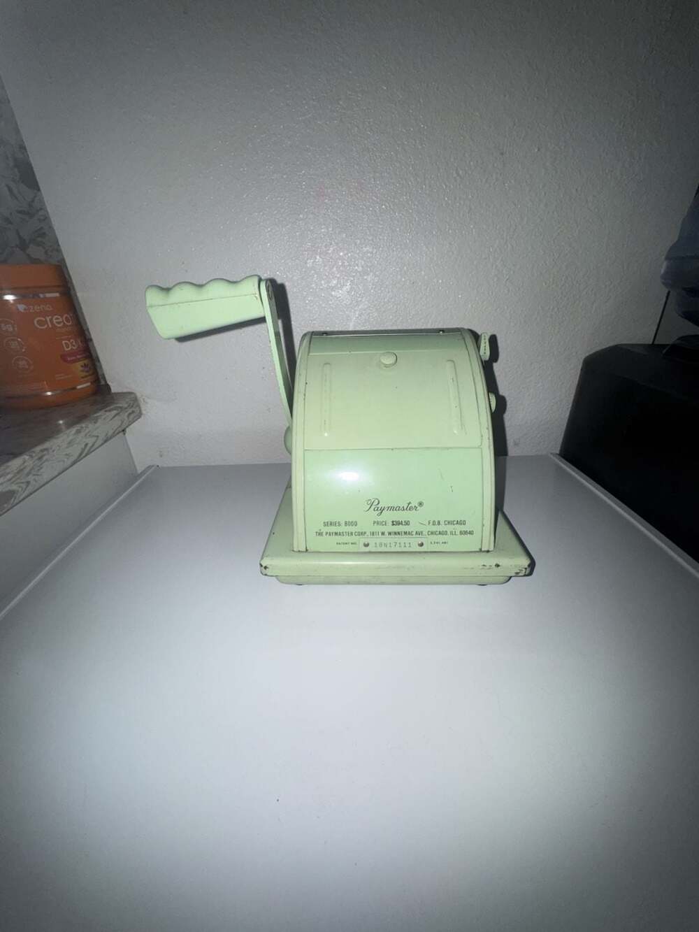 Vintage Paymaster Ribbon Writer Check Protector Machine - Picture 13 of 15